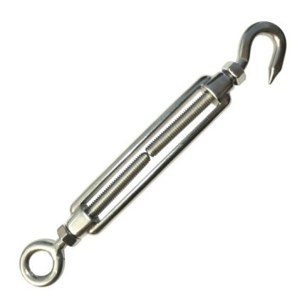 Hook Eye Turnbuckle Stainless Steel